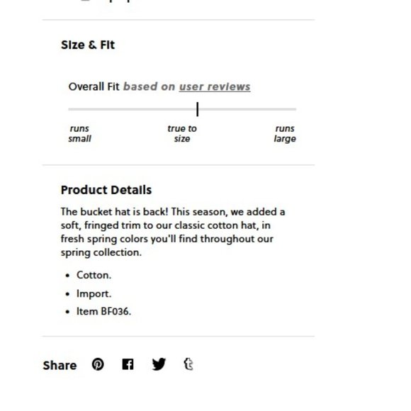 J. Crew Pink Bucket Hat - Picture 4 of 7